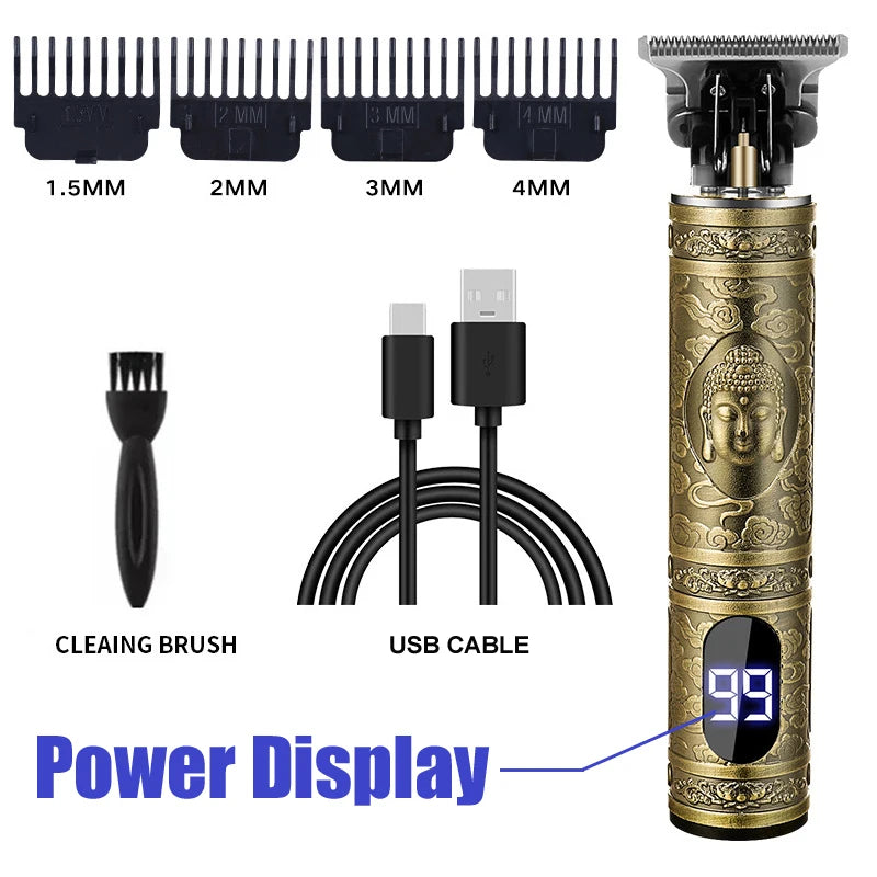 T9 Electric Hair Cutting Machine Hair Clipper Beard Shaving Body Hair Trimmer Clippers Professional Barber Men Trimmer Shaver