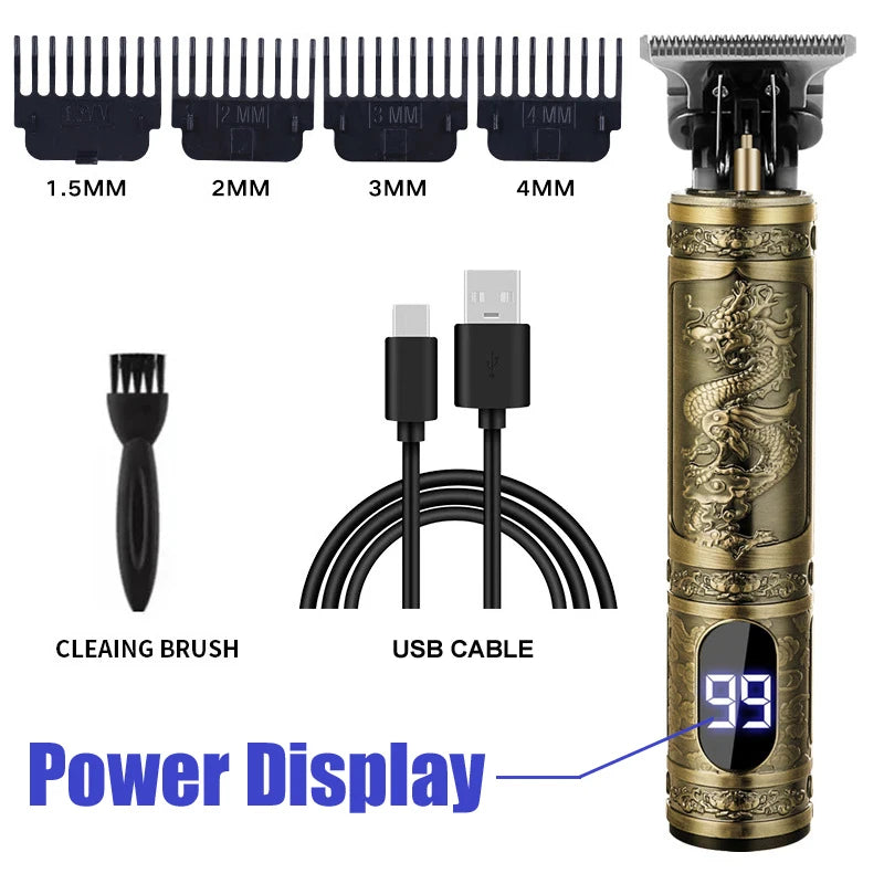 T9 Electric Hair Cutting Machine Hair Clipper Beard Shaving Body Hair Trimmer Clippers Professional Barber Men Trimmer Shaver